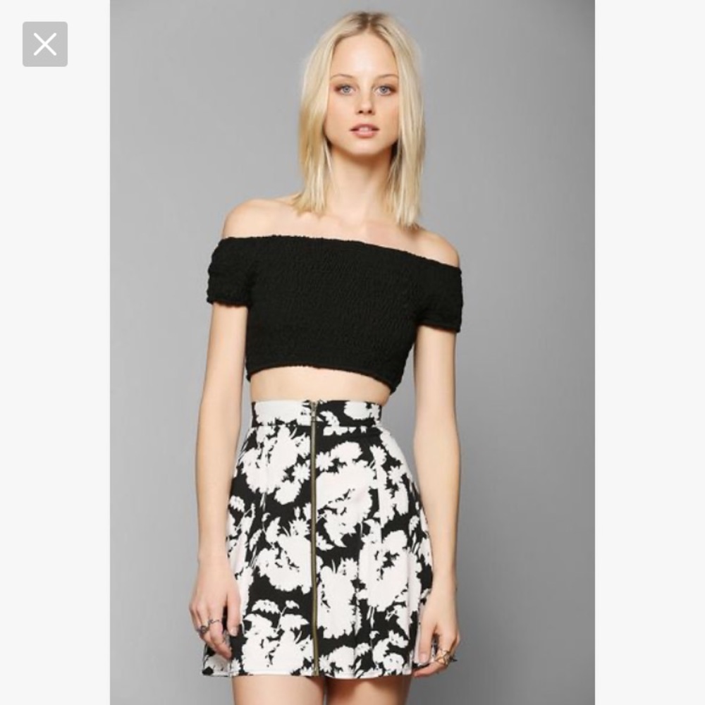 UO pins and needles skater skirt